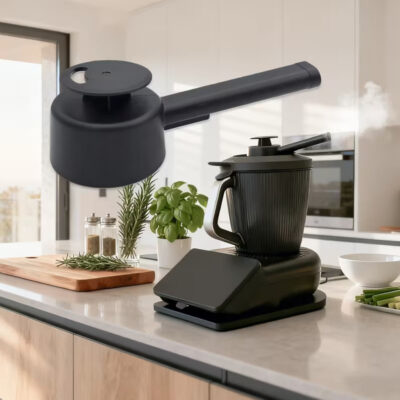 SteamChimney® do Thermomix TM7 – nasadka odprowadzająca parę na pokrywie robota