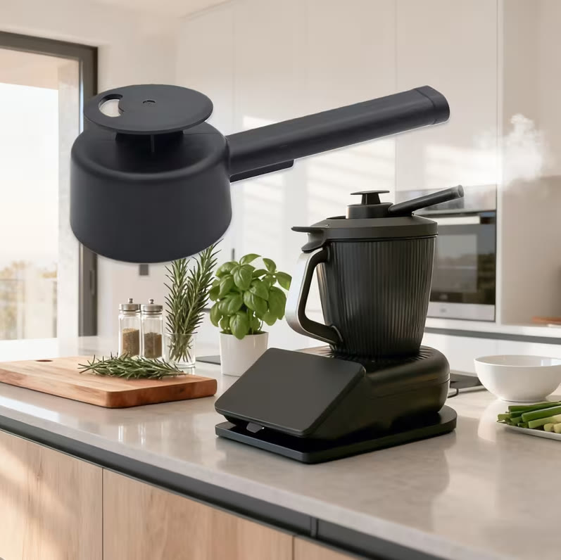 SteamChimney® do Thermomix TM7 – nasadka odprowadzająca parę na pokrywie robota